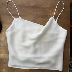 Zara XL silky tank top. The cutest buttons on the back. Great condition!